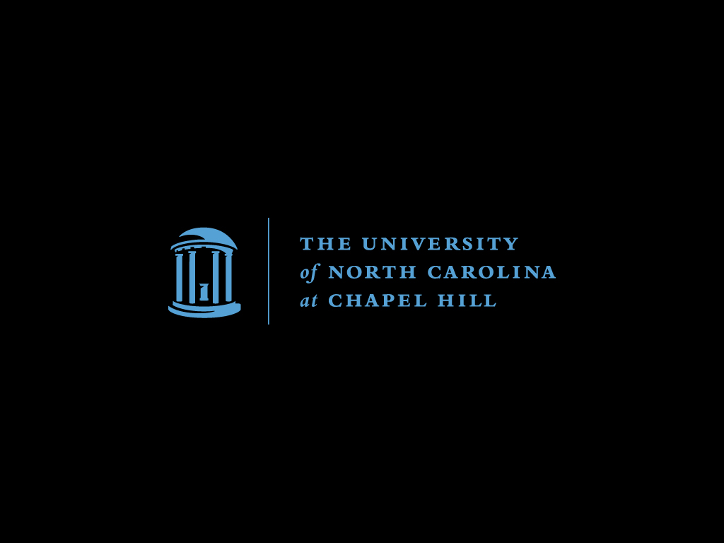 University of North Carolina at Chapel Hill logo wallpaper with black background.