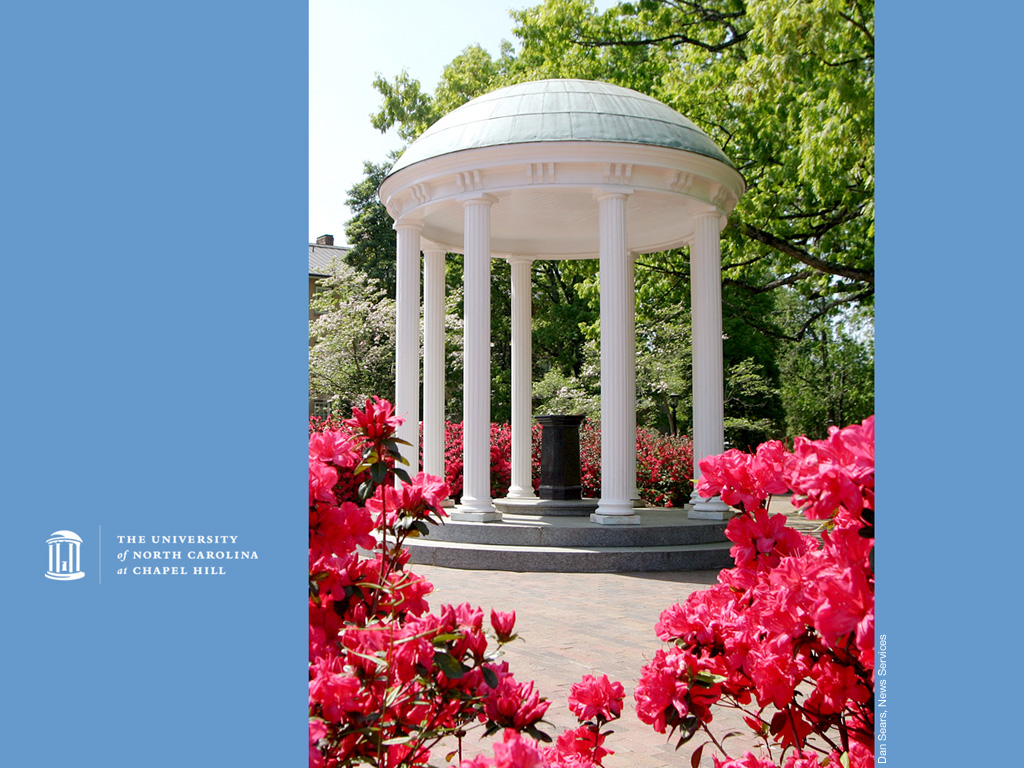 The Old Well on UNC campus.